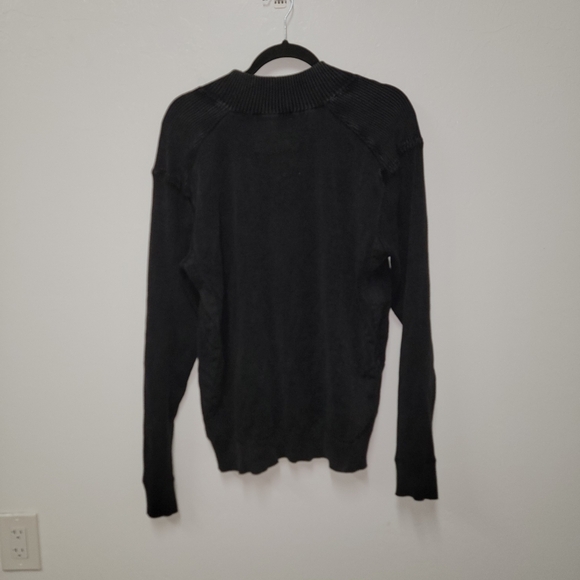 #251 BKE mens pullover quarter zip up sweater size XL - Picture 3 of 7